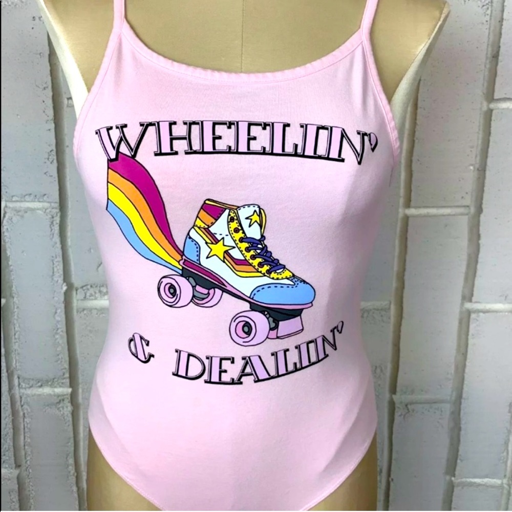 F21 Roller Skate Bodysuit 🛼